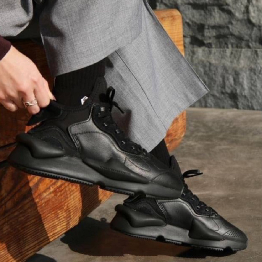 Alternative view of Giày Adidas Y-3 Kaiwa ‘Triple Black’ IE7255