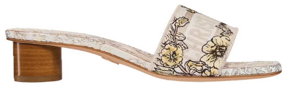 Dép Dior Dway Heeled Slide ‘Multicolor’ KCQ902UEL-S62K