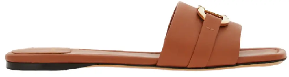 Dép Salvatore Ferragamo Flat Slide ‘Tan’ 01G997-769637