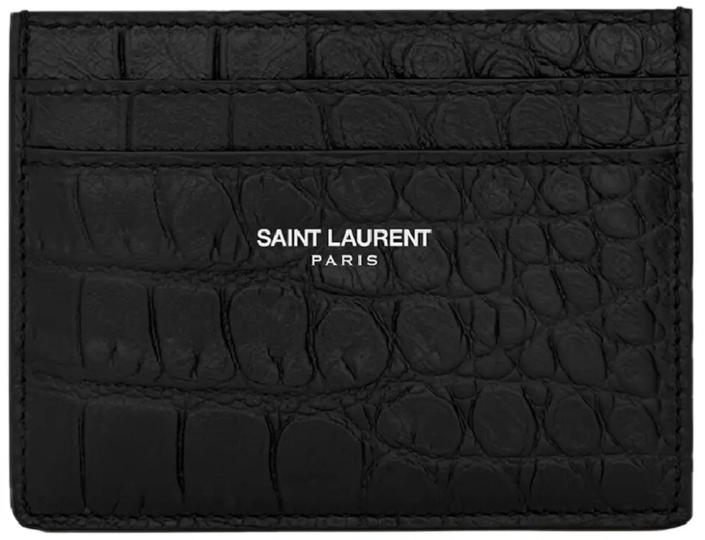 Ví Saint Laurent Credit Card Case ‘Black’ 375946DZE0E1000