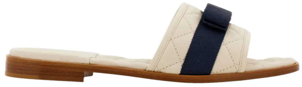 Dép Salvatore Ferragamo Quilted Slide ‘Mascarpone’ 01D474-774952