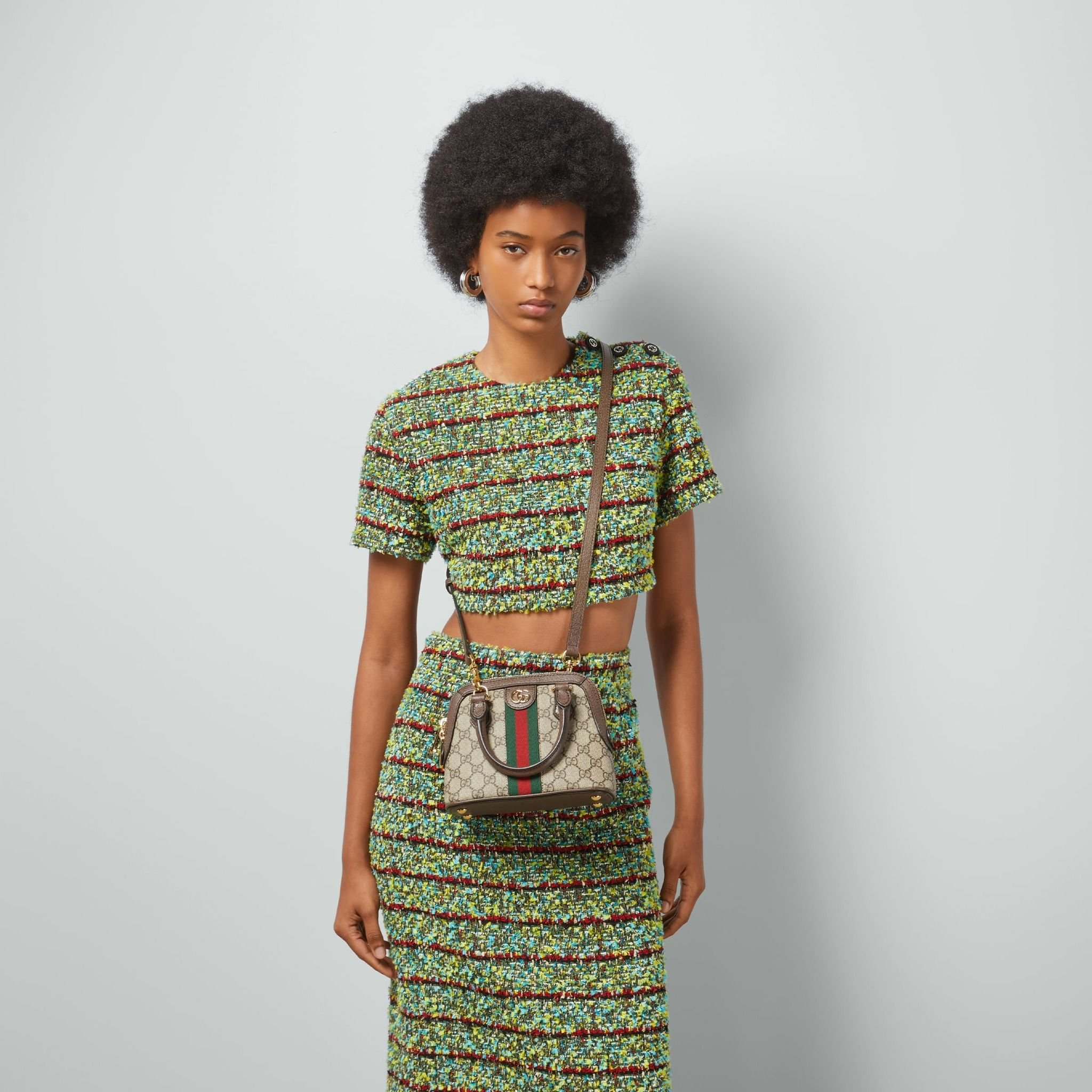 Túi Gucci Ophidia Mini Top Handle Bag 'Beige' 772216-96IWG-8745 - Ảnh 7