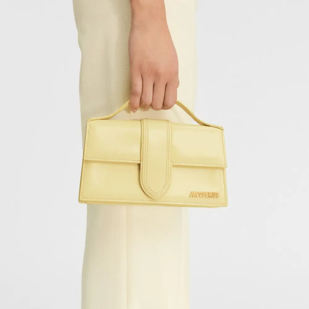 Alternative view of Túi Jacquemus The Large ‘Pale Yellow’ 213BA007-3128-205