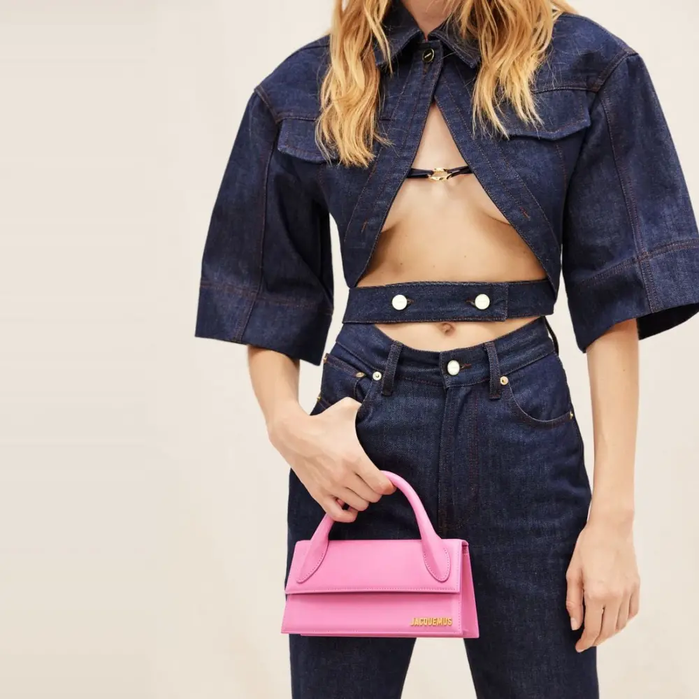 Alternative view of Túi Jacquemus Le Chiquito Long ‘Pink’ 213BA004-3060-430