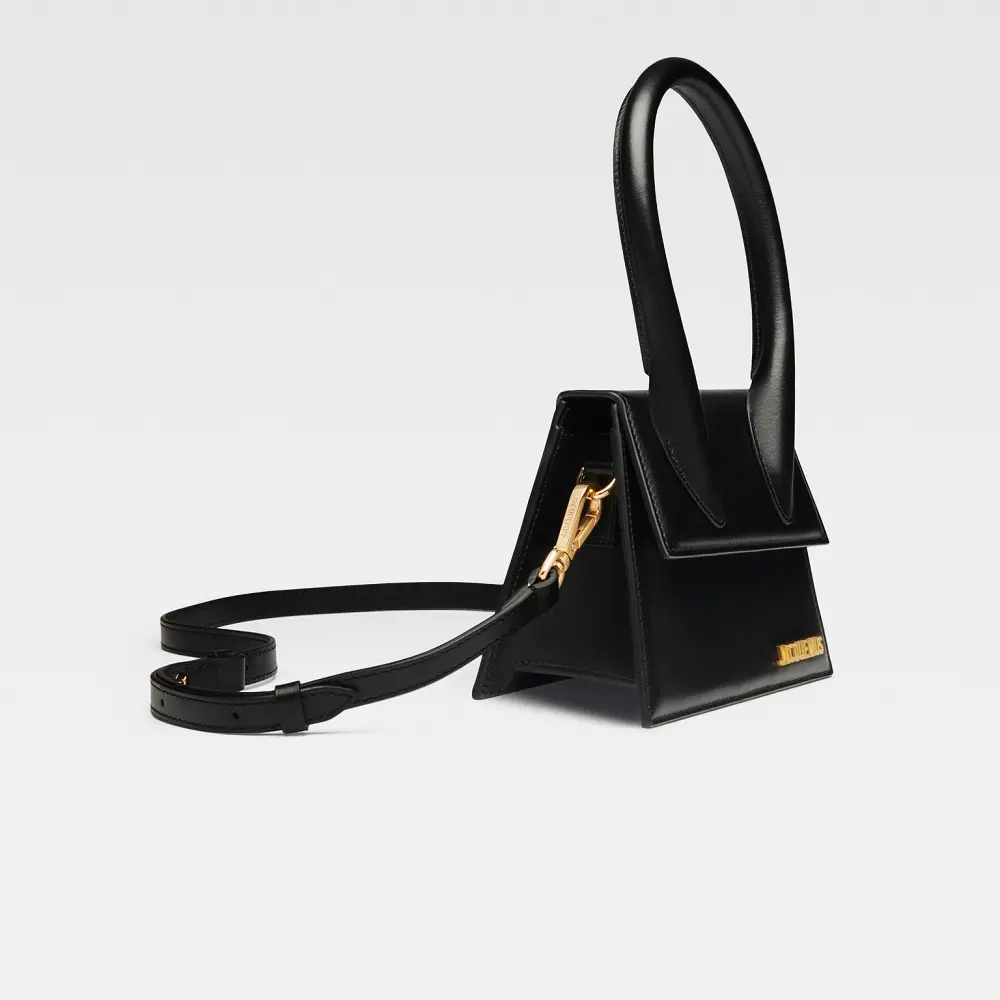 Túi Jacquemus Medium ‘Black’ 213BA002-3000-990 - Ảnh 3