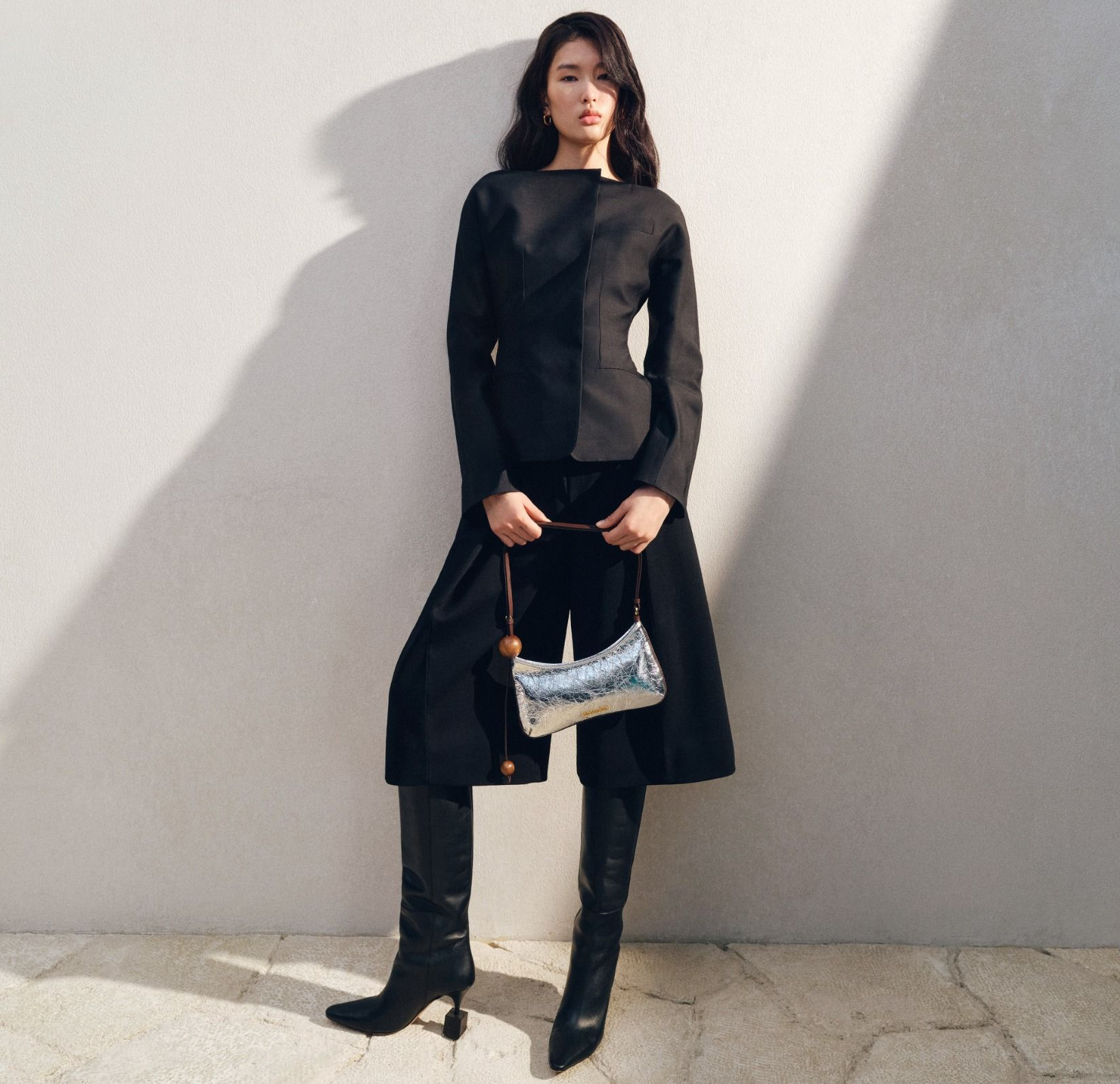 Túi Jacquemus The Bisou ‘Silver’ 231BA057-3192-980 - Ảnh 2