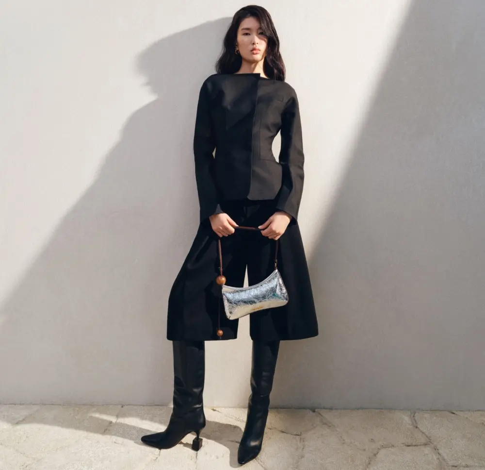 Alternative view of Túi Jacquemus The Bisou ‘Silver’ 231BA057-3192-980