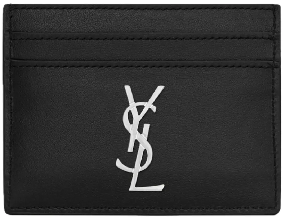 Ví Saint Laurent Cassandre Card Case ‘Black’ 4856310SX0E1000