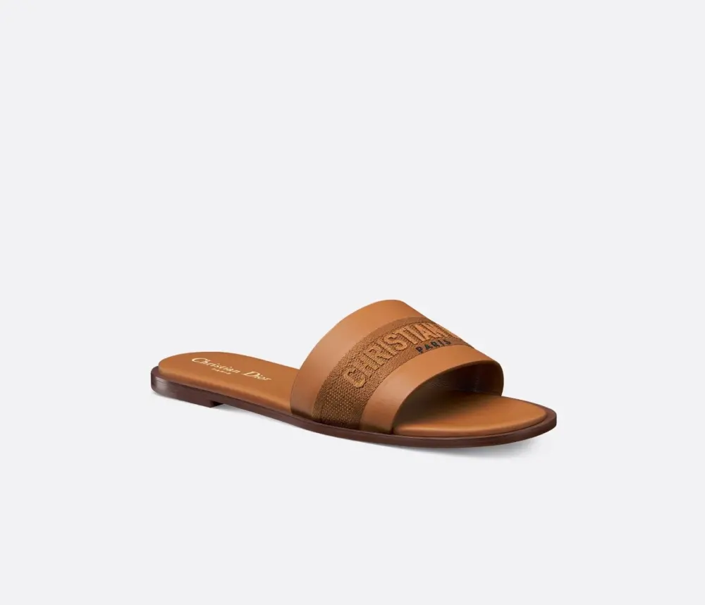 Dép Dior Dway Slide ‘Camel’ KCQ986CEY-S17T - Ảnh 2