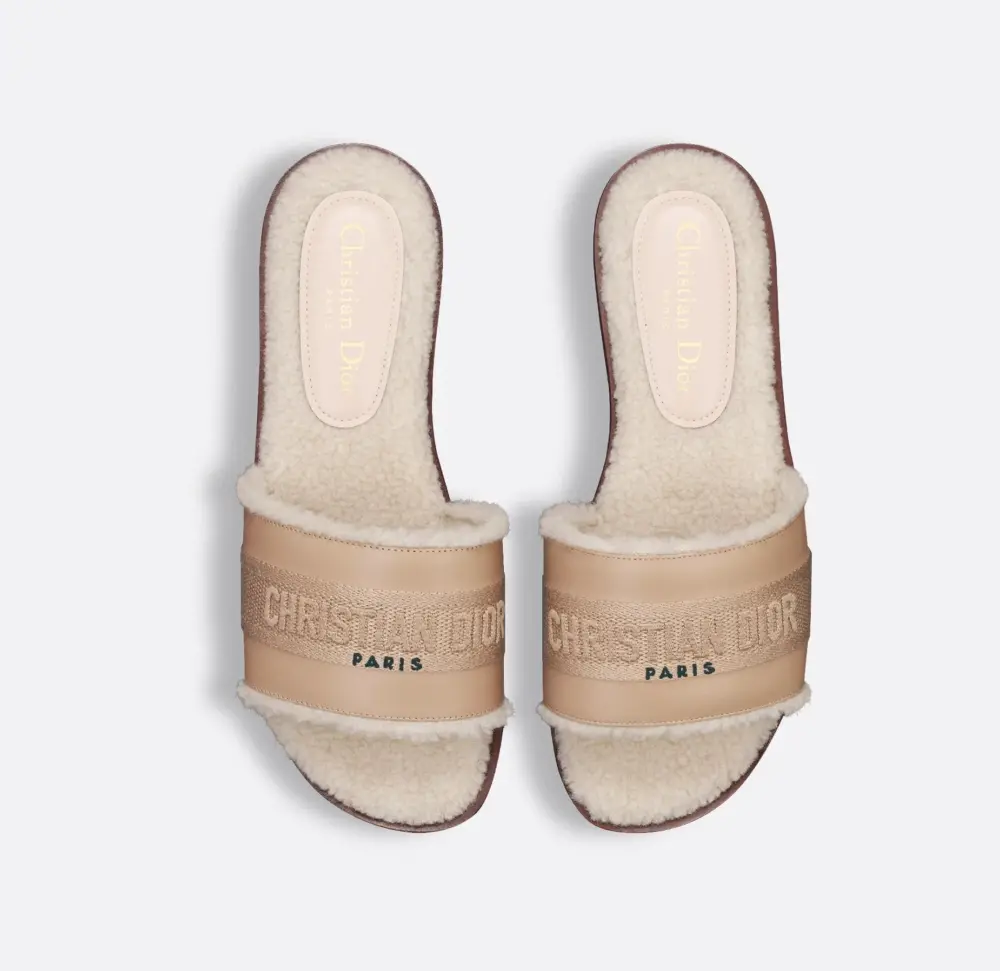 Dép Dior Dway Slide ‘Beige’ KCO163CEX-S24T - Ảnh 3