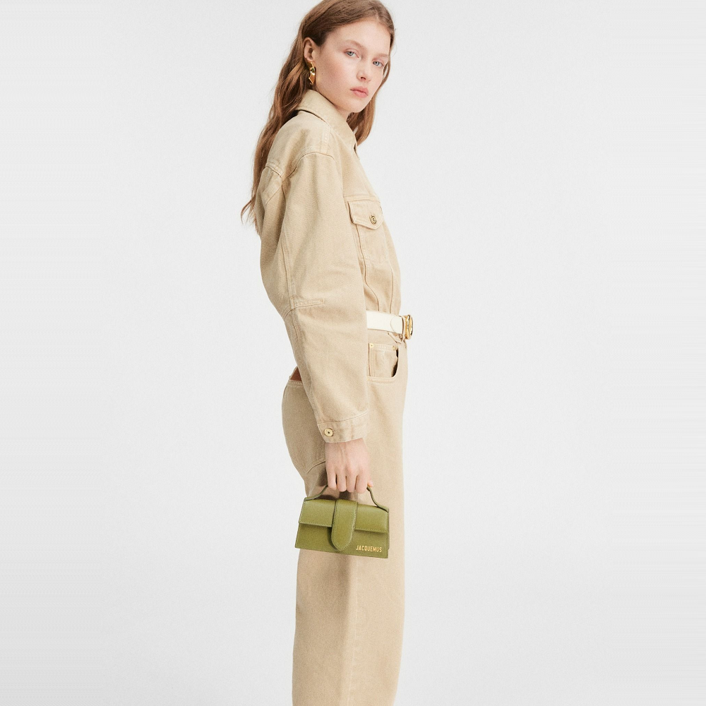 Túi Jacquemus The Bambino ‘Khaki’ 213BA006-3100-560 - Ảnh 2