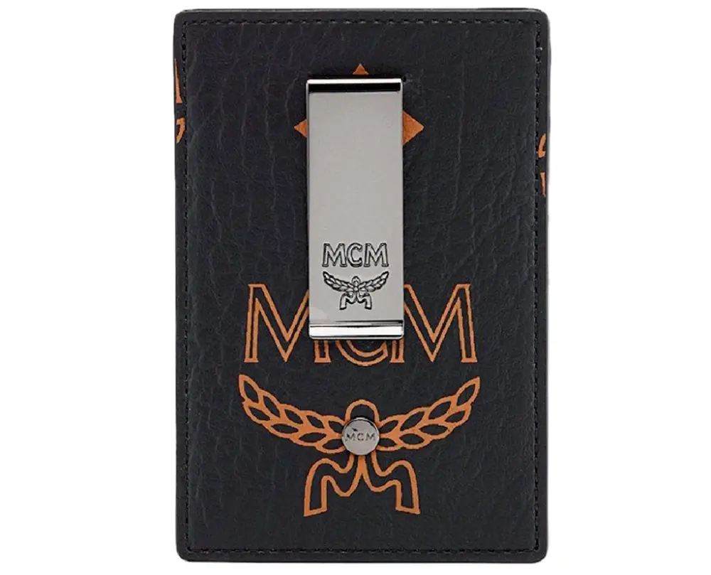 Ví MCM Aren Money Clip Card Case 'Black' MXCDATA02BK001