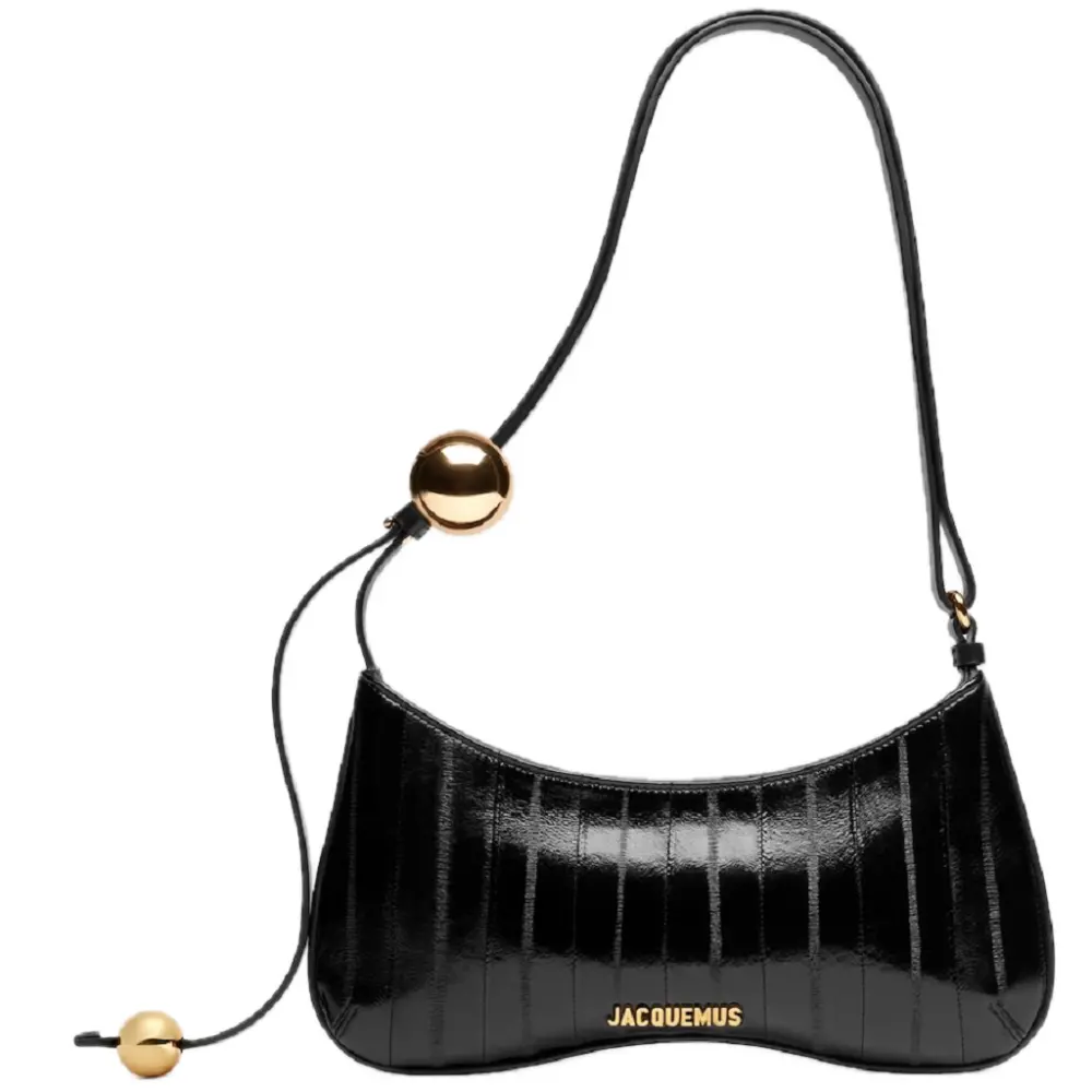 Túi Jacquemus The Bisou Perle ‘Black’ 231BA057-3169-990