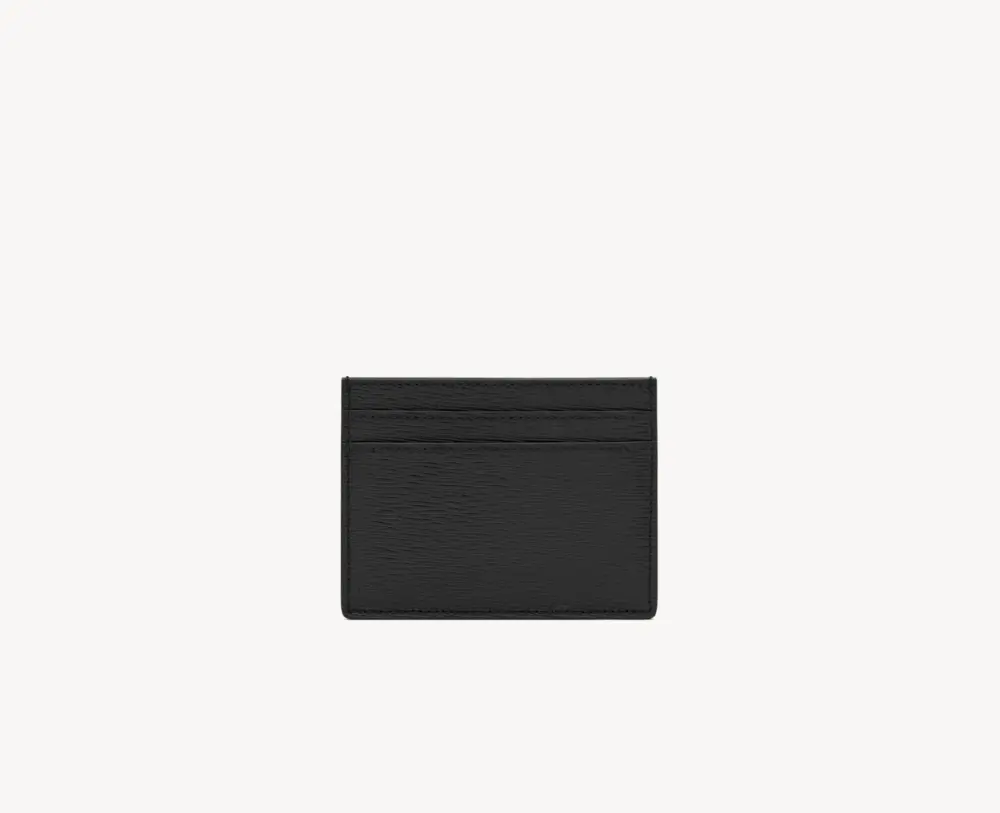 Alternative view of Ví Saint Laurent Paris Card Case ‘Black’ 375946AACK61000