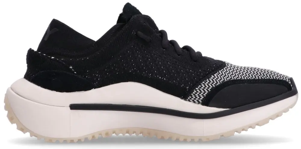 Giày Adidas Y-3 Qisan Knit ‘Black Off White’ FZ6395