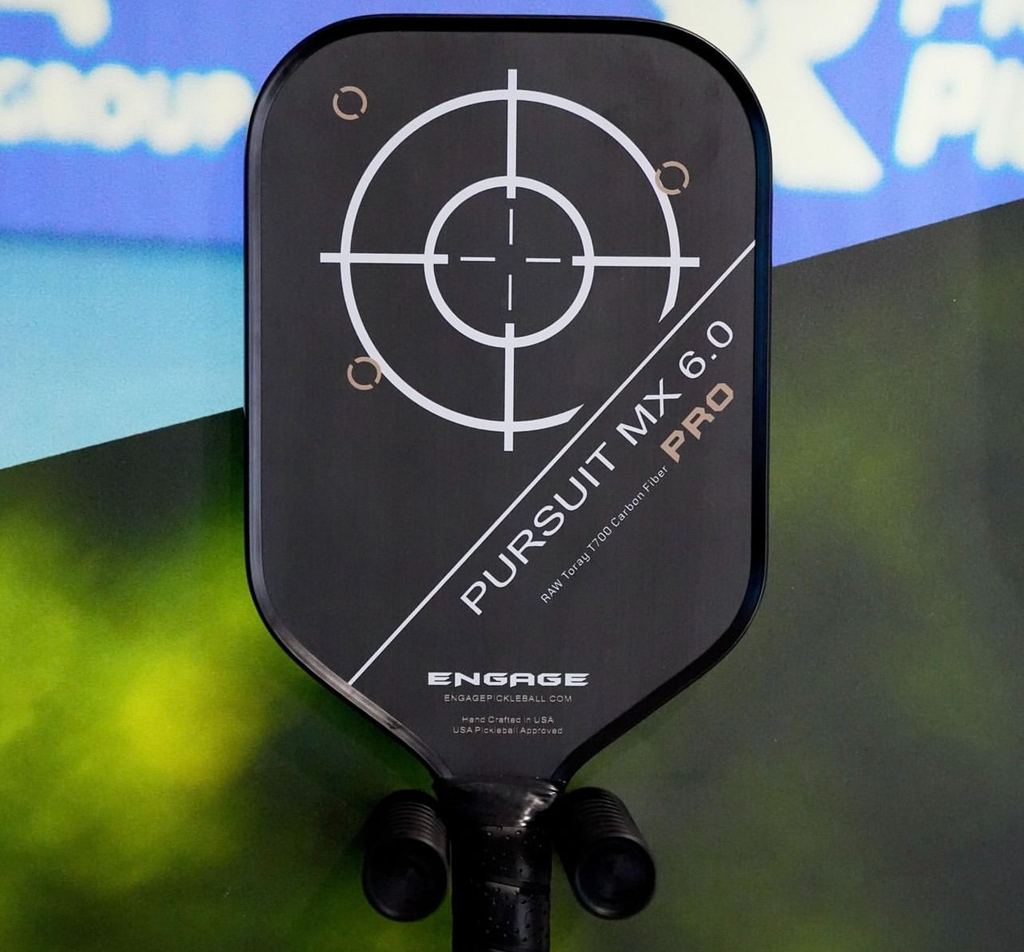 Vợt Pickleball Racket Engage Pursuit Pro MX 6.0 Elongated ‘Arctic Gold’ - Ảnh 2