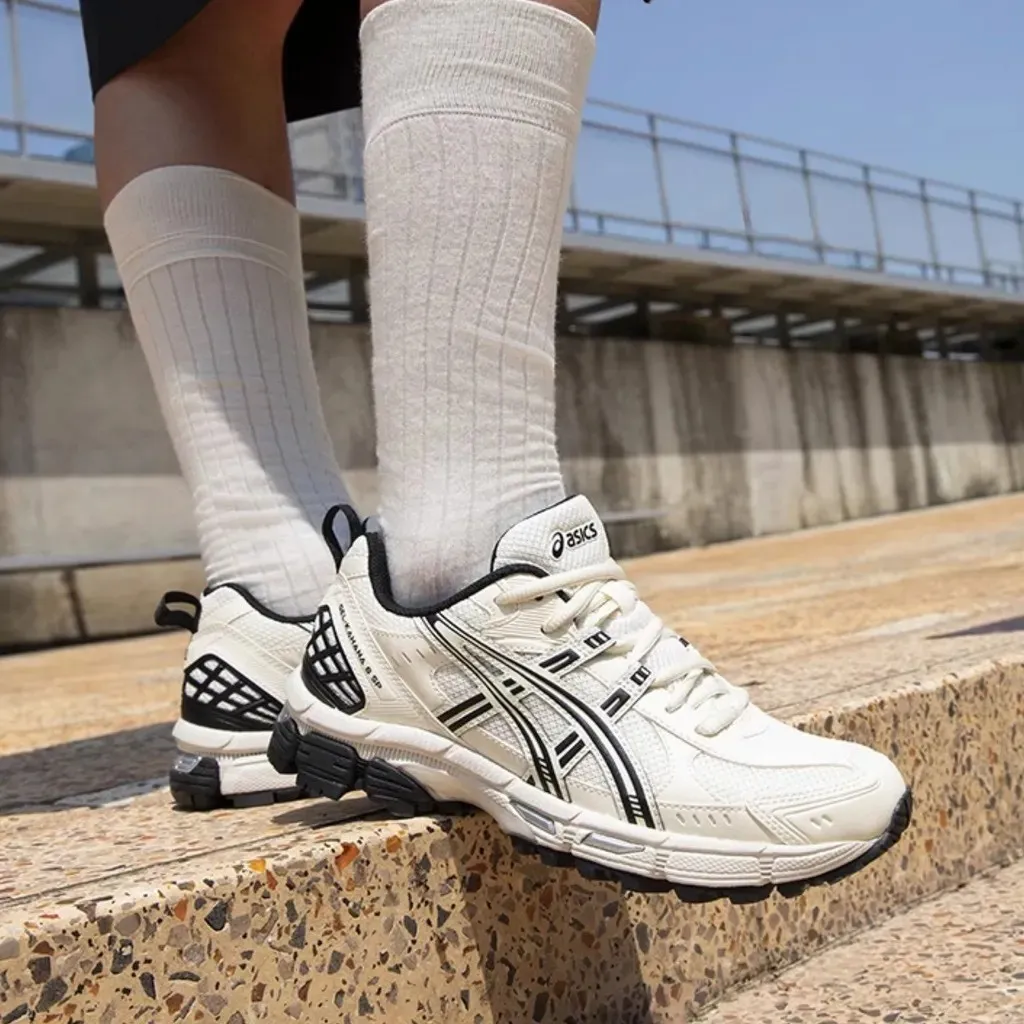 Giày Asics Gel-Kahana 8 ‘White Black’ 1012B788-200 - Ảnh 5