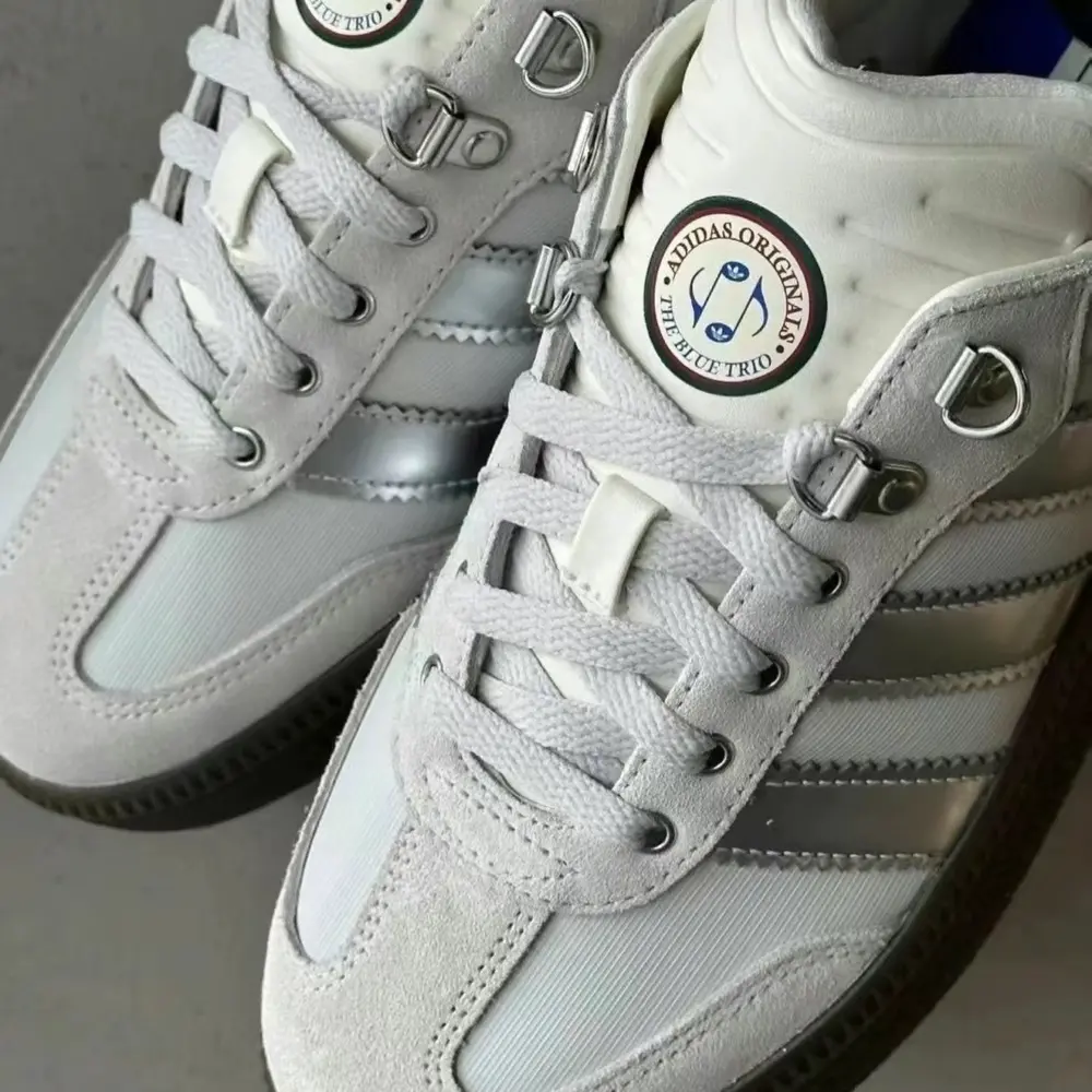 Alternative view of Giày Adidas Samba XLG ‘Off White Silver Metallic’ JP5667