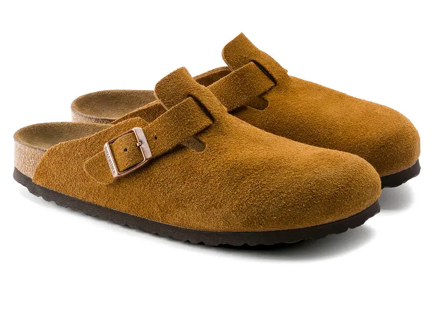 Dép Birkenstock Boston Soft Footbed ‘Mink’ 1009542 - Ảnh 5