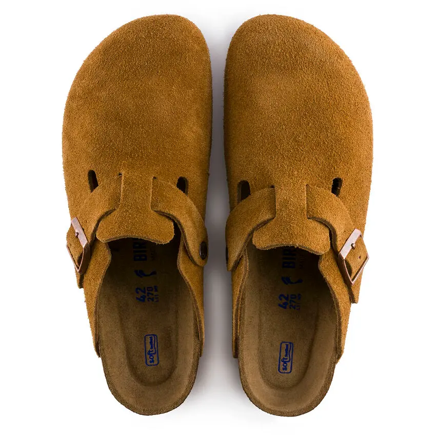 Dép Birkenstock Boston Soft Footbed ‘Mink’ 1009542 - Ảnh 7