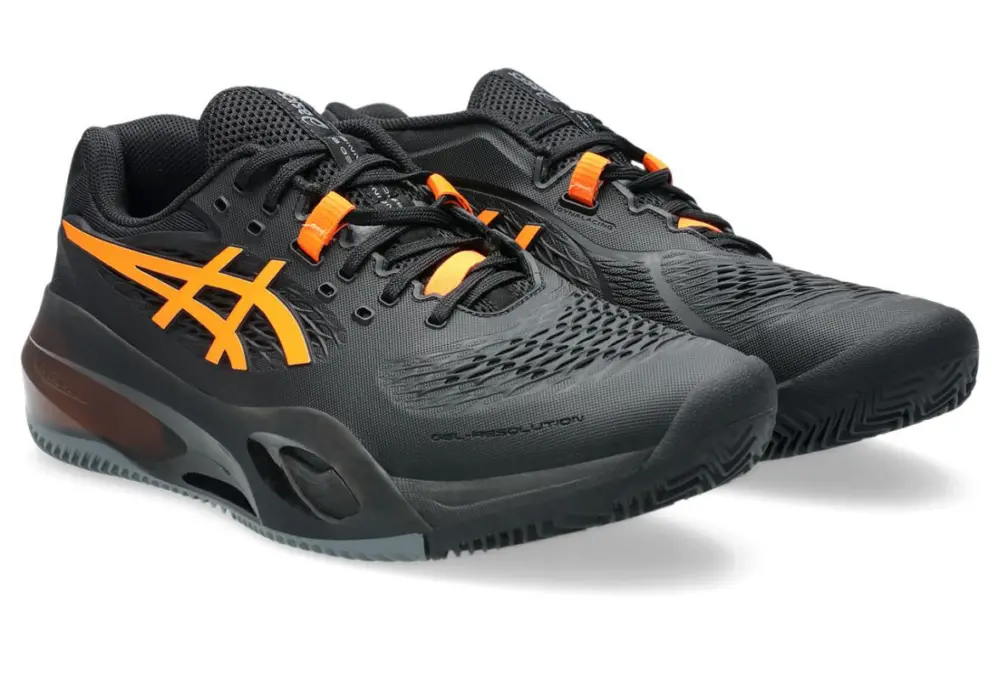 Giày Asics Gel Resolution X ‘Black Shocking Orange’ 1041A481-001 - Ảnh 7