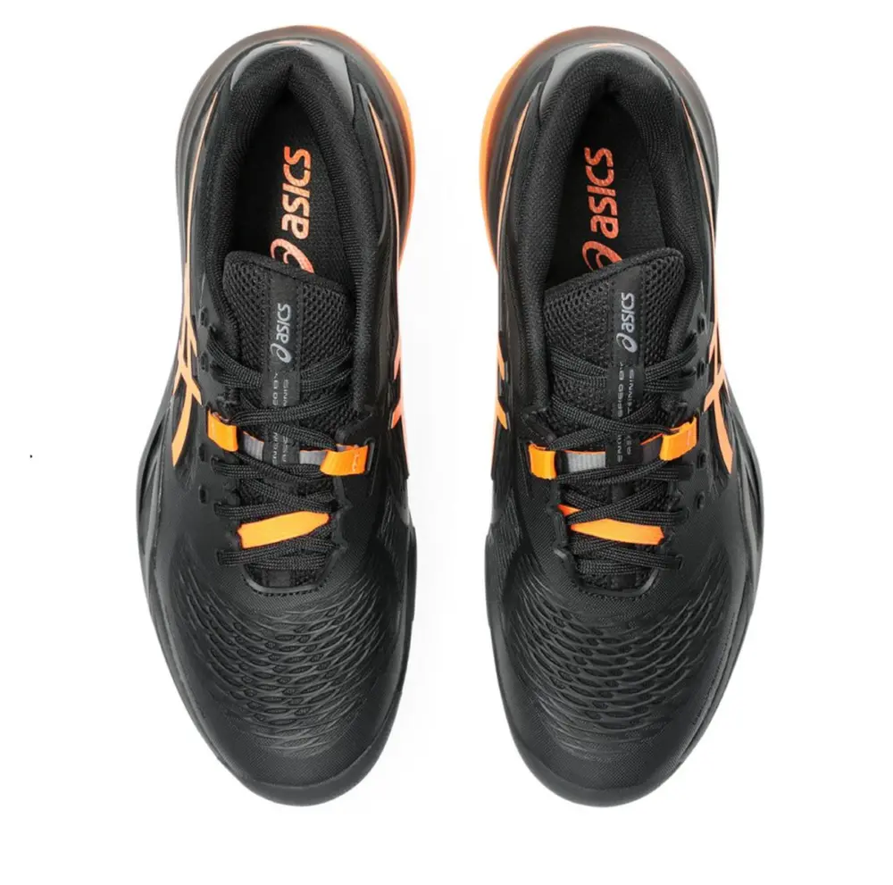 Giày Asics Gel Resolution X ‘Black Shocking Orange’ 1041A481-001 - Ảnh 4