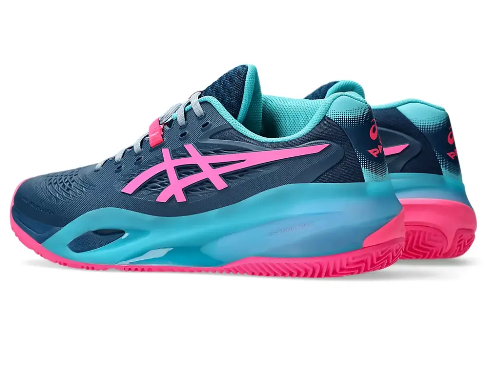 Giày Asics Gel-Resolution x Padel ‘Mako Blue Hot Pink’ 1041A492-400 - Ảnh 4
