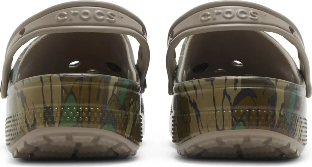 Dép Crocs Luke Combs x Classic Clog ‘Mossy Oak Camo’ 208325-90H - Ảnh 3