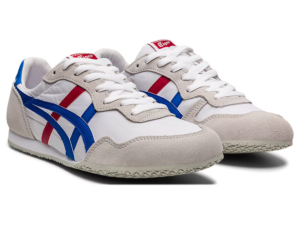Giày Onitsuka Tiger Serrano ‘White Blue’ 1183B400-100 - Ảnh 5
