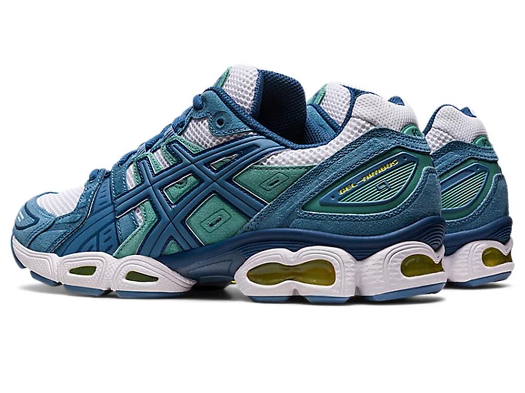 Giày Asics Gel-Nimbus 9 ‘Grey Floss Blue Green’ 1201A584-101 - Ảnh 3