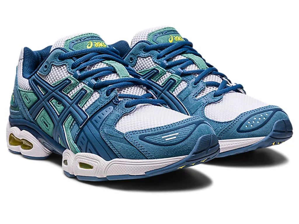 Alternative view of Giày Asics Gel-Nimbus 9 ‘Grey Floss Blue Green’ 1201A584-101