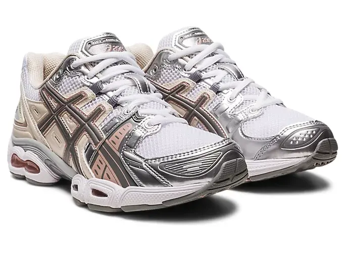 Giày Asics Gel-Nimbus 9 ‘White Oatmeal’ 1202A278-104 - Ảnh 5