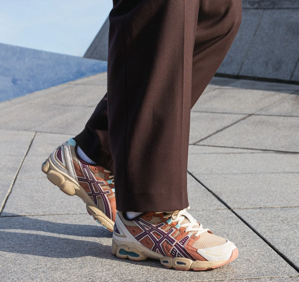 Giày Asics Gel-Nimbus 9 ‘Dune Port Royal’ 1202A346-200 - Ảnh 4