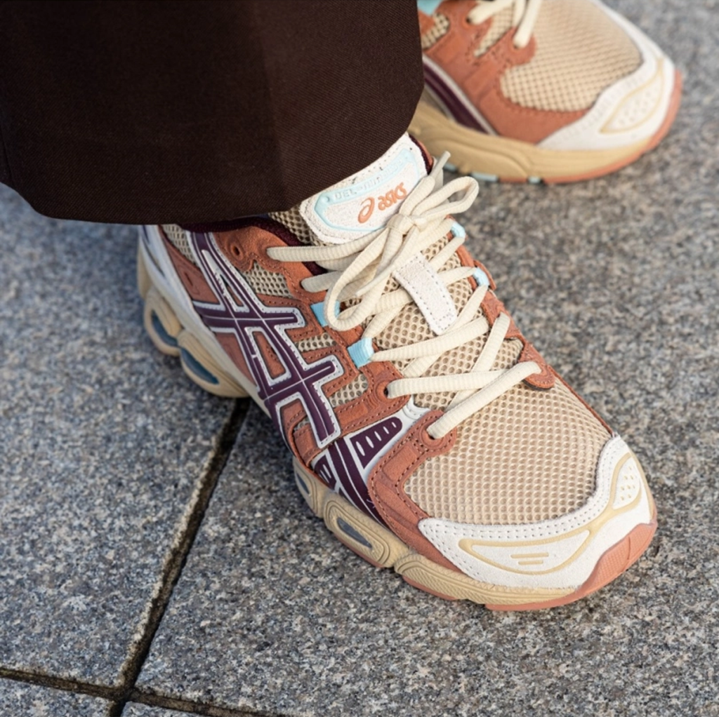 Giày Asics Gel-Nimbus 9 ‘Dune Port Royal’ 1202A346-200 - Ảnh 3
