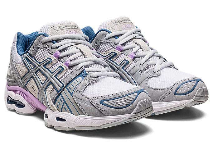 Giày Asics Gel-Nimbus 9 ‘Grey Blue Pink’ 1202A346-101 - Ảnh 5
