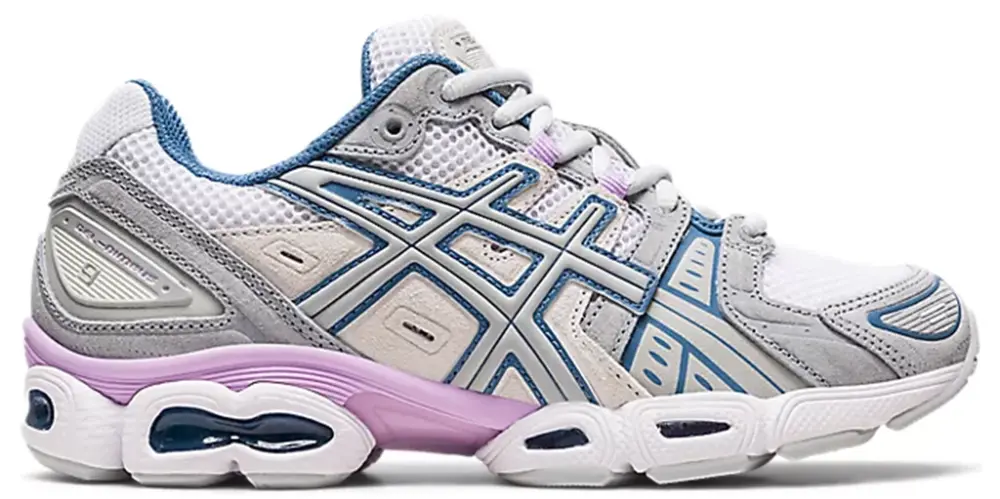 Giày Asics Gel-Nimbus 9 ‘Grey Blue Pink’ 1202A346-101