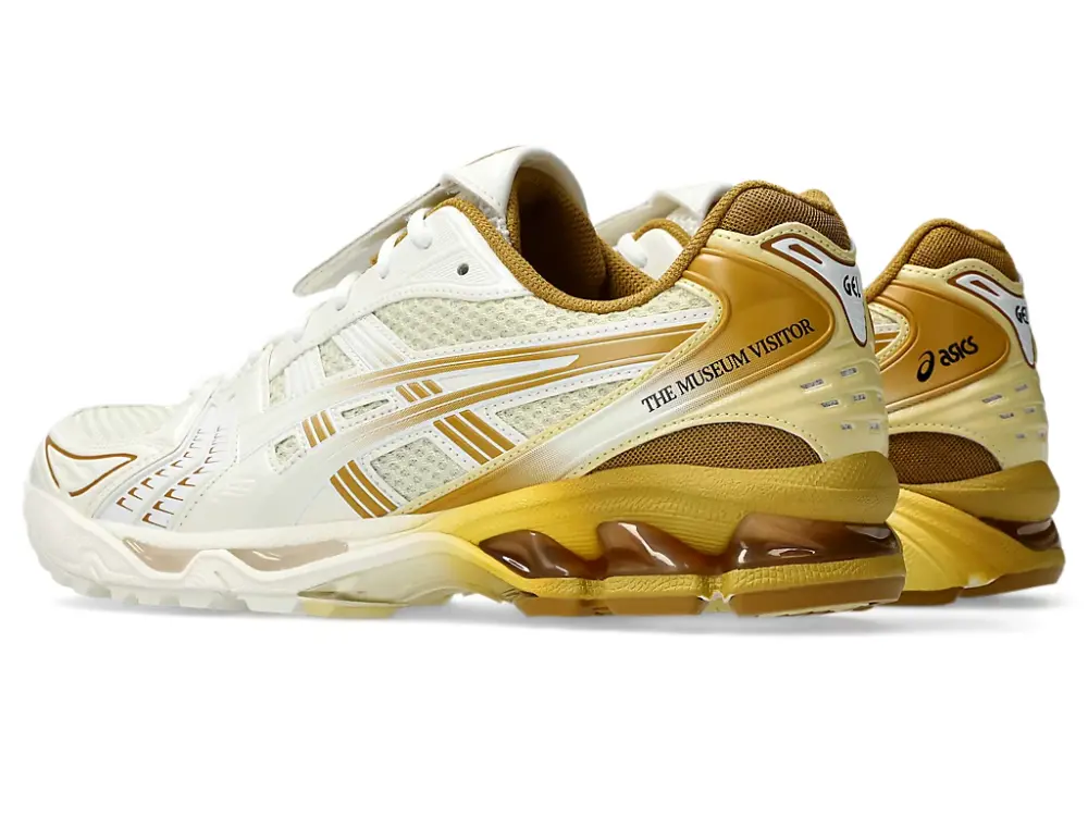 Giày Asics Gel-Kayano 14 x The Museum Visitor ‘Cream Gold’ 1203A528-100 - Ảnh 4
