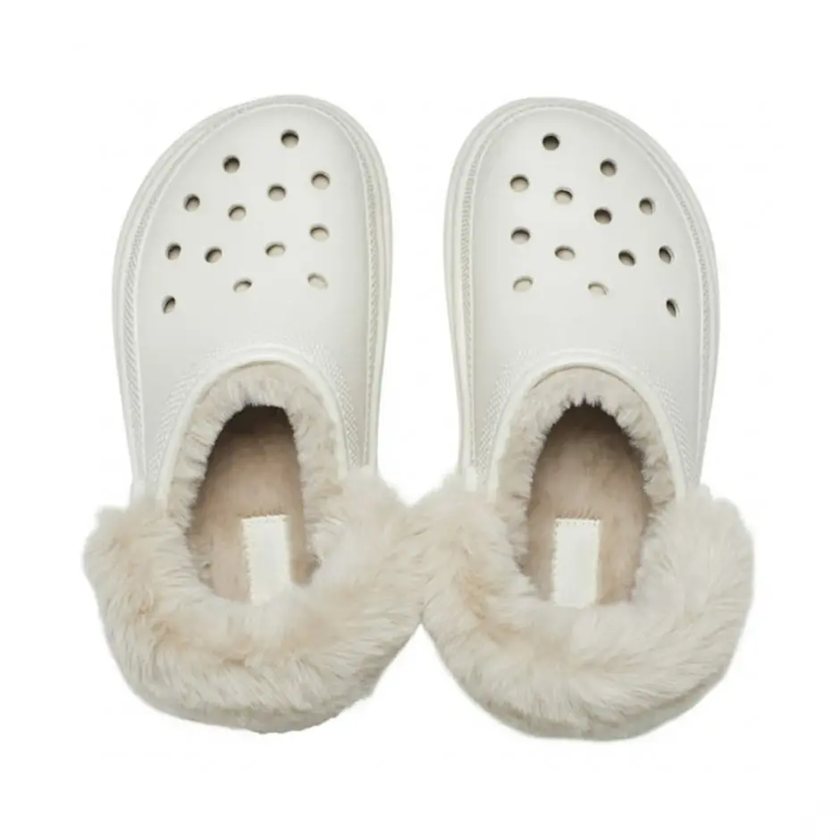 Dép Crocs Stomp Lined Clog ‘Gray’ 208546-160 - Ảnh 6