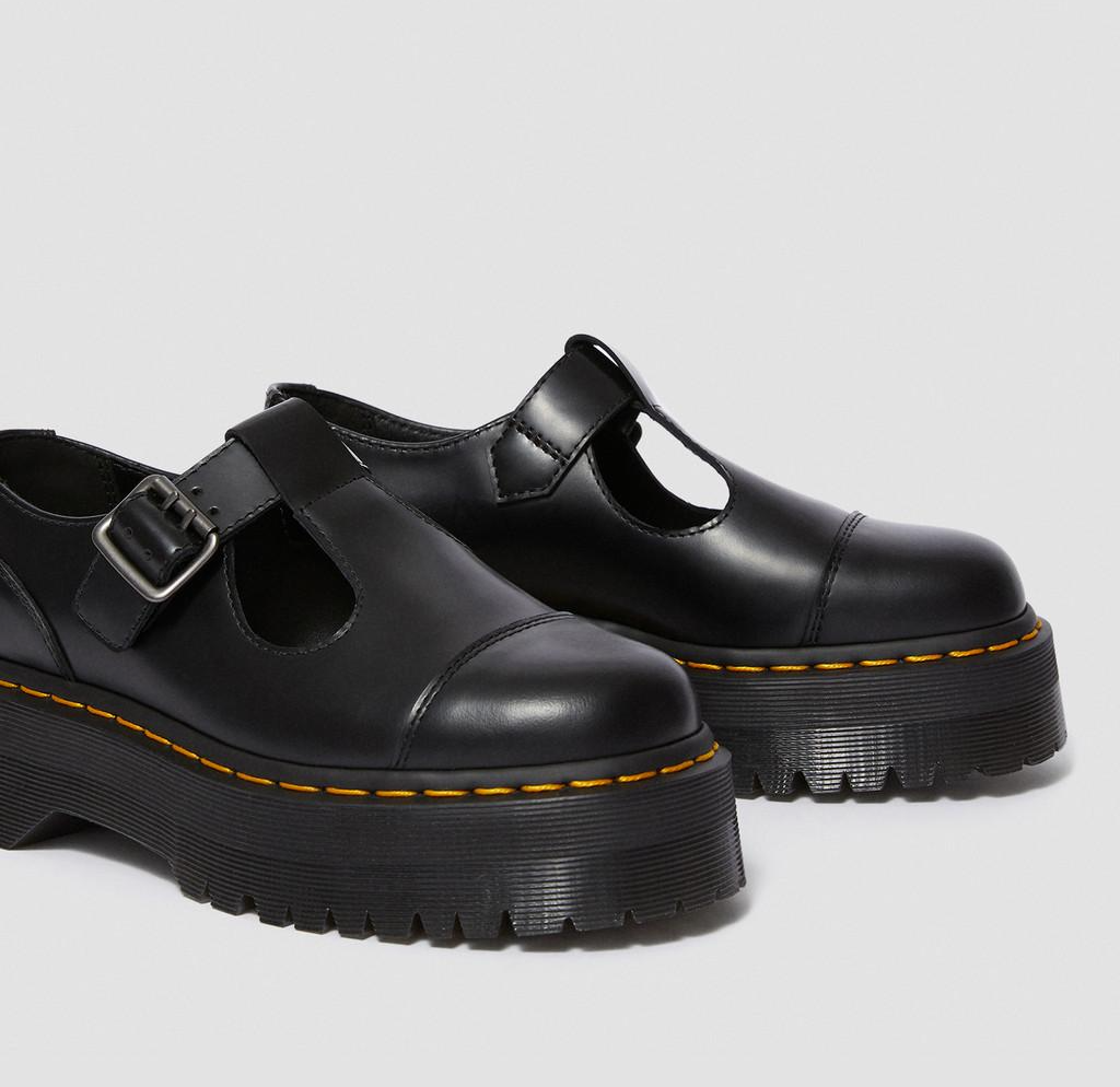 Giày Dr.Martens Bethan Polished Smooth Leather ‘Black’ 15727001 - Ảnh 4