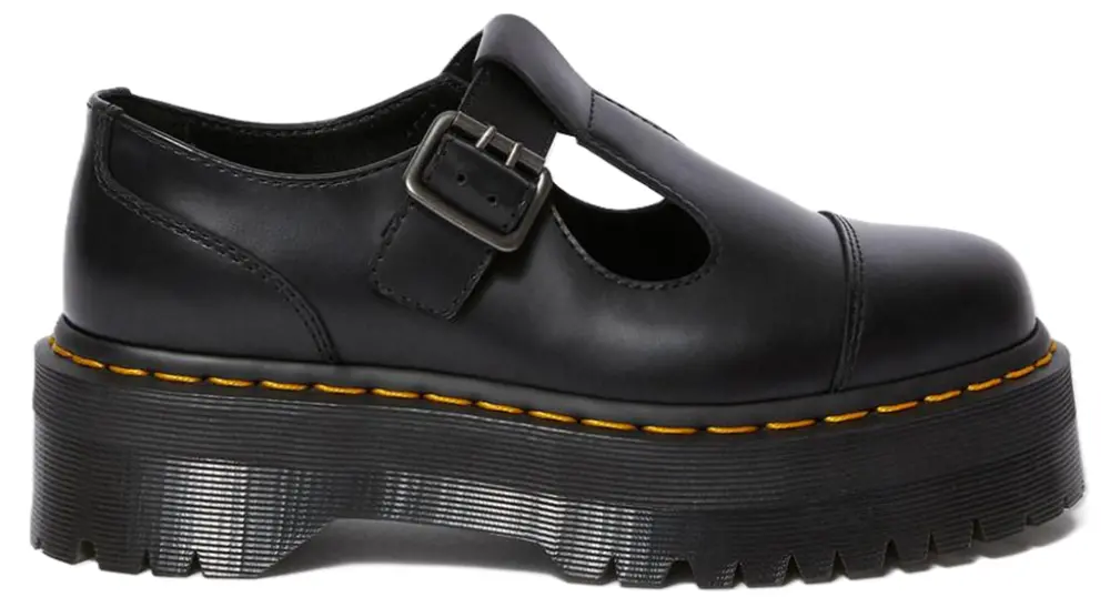 Giày Dr.Martens Bethan Polished Smooth Leather ‘Black’ 15727001