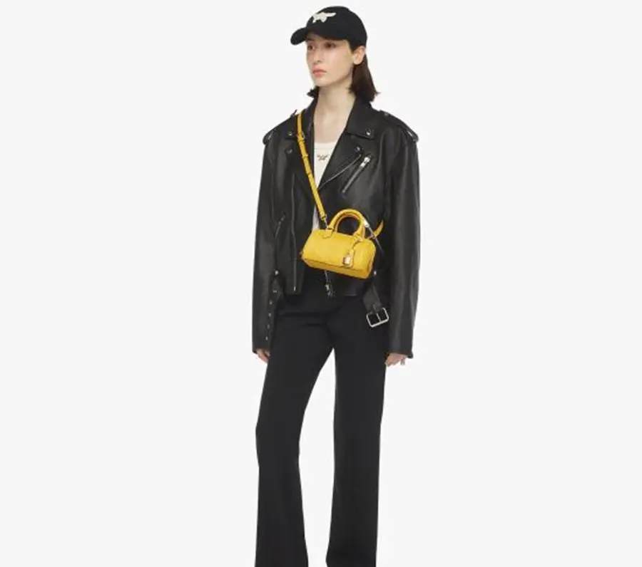 Alternative view of Túi MCM Ella Boston In Maxi Monogram 'Yellow' MWBESEA04Y0001