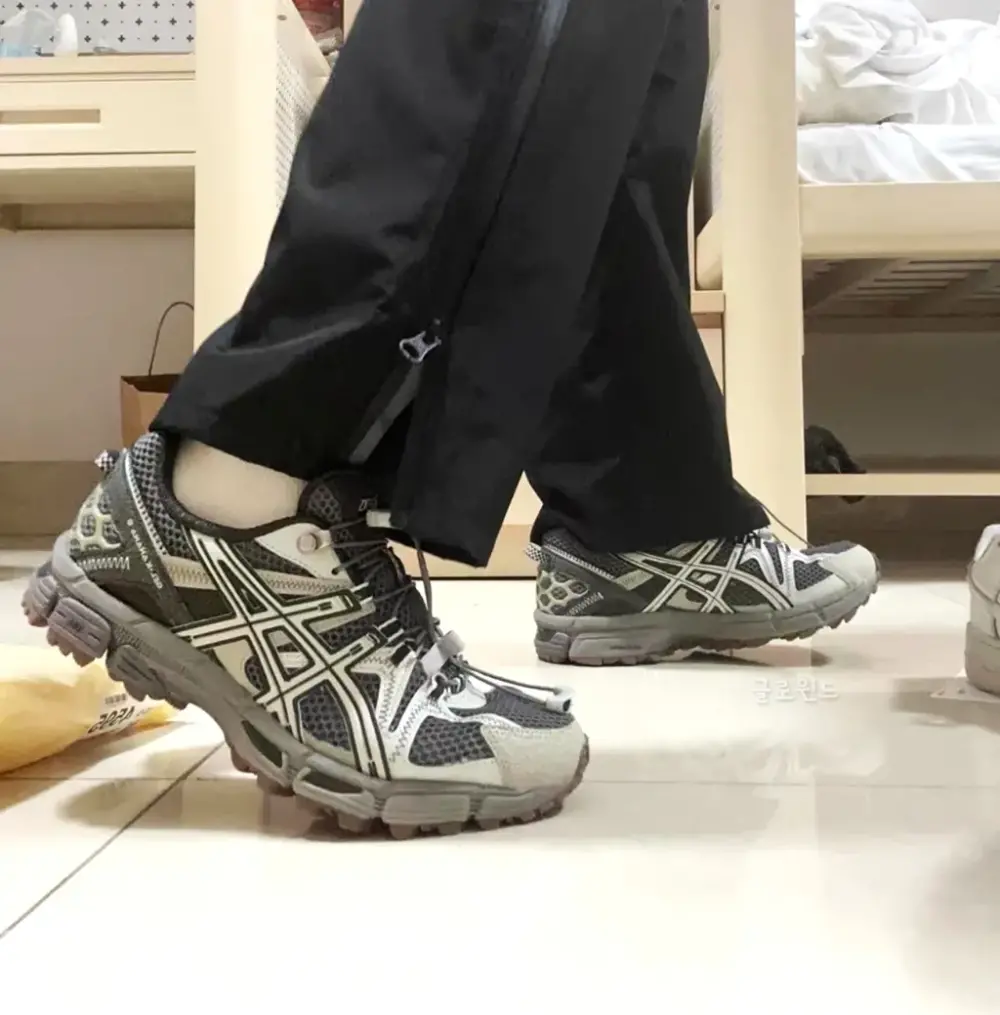 Giày Asics Gel-Kahana 8 FL ‘White Grey’ 1011B828-022 - Ảnh 7