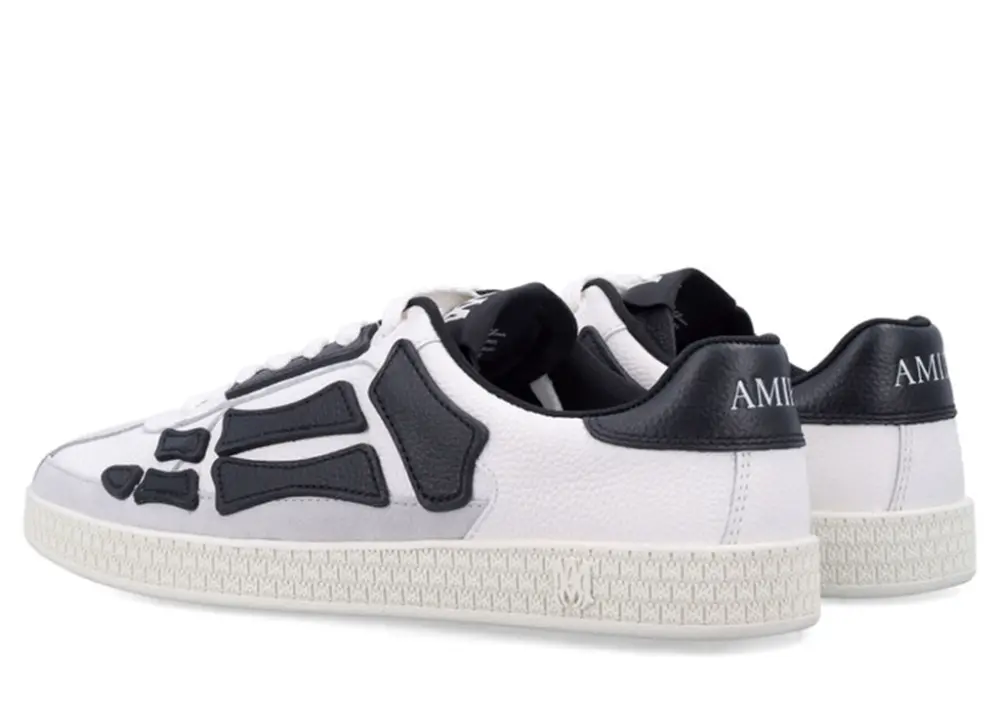 Alternative view of Giày Amiri Pacific Bones ‘White Black’ AMFOSR1126-1