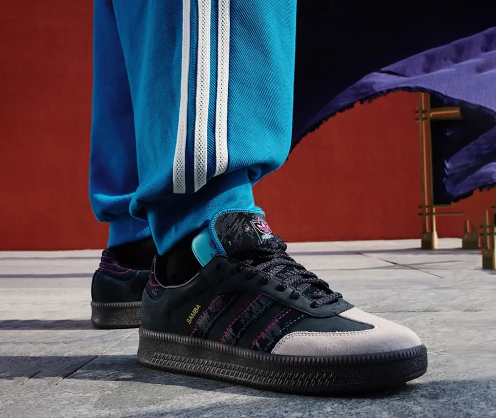Giày Adidas Fefei Ruan x Samba XLG 'Chinese New Year Pack' ID1138 - Ảnh 3