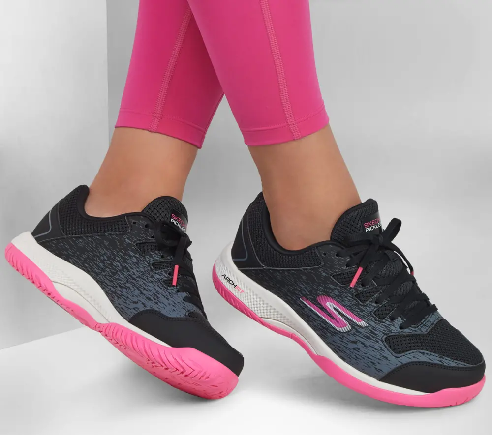 Alternative view of Giày Skechers Viper Court ‘Black Pink’ 172070C-BKPK