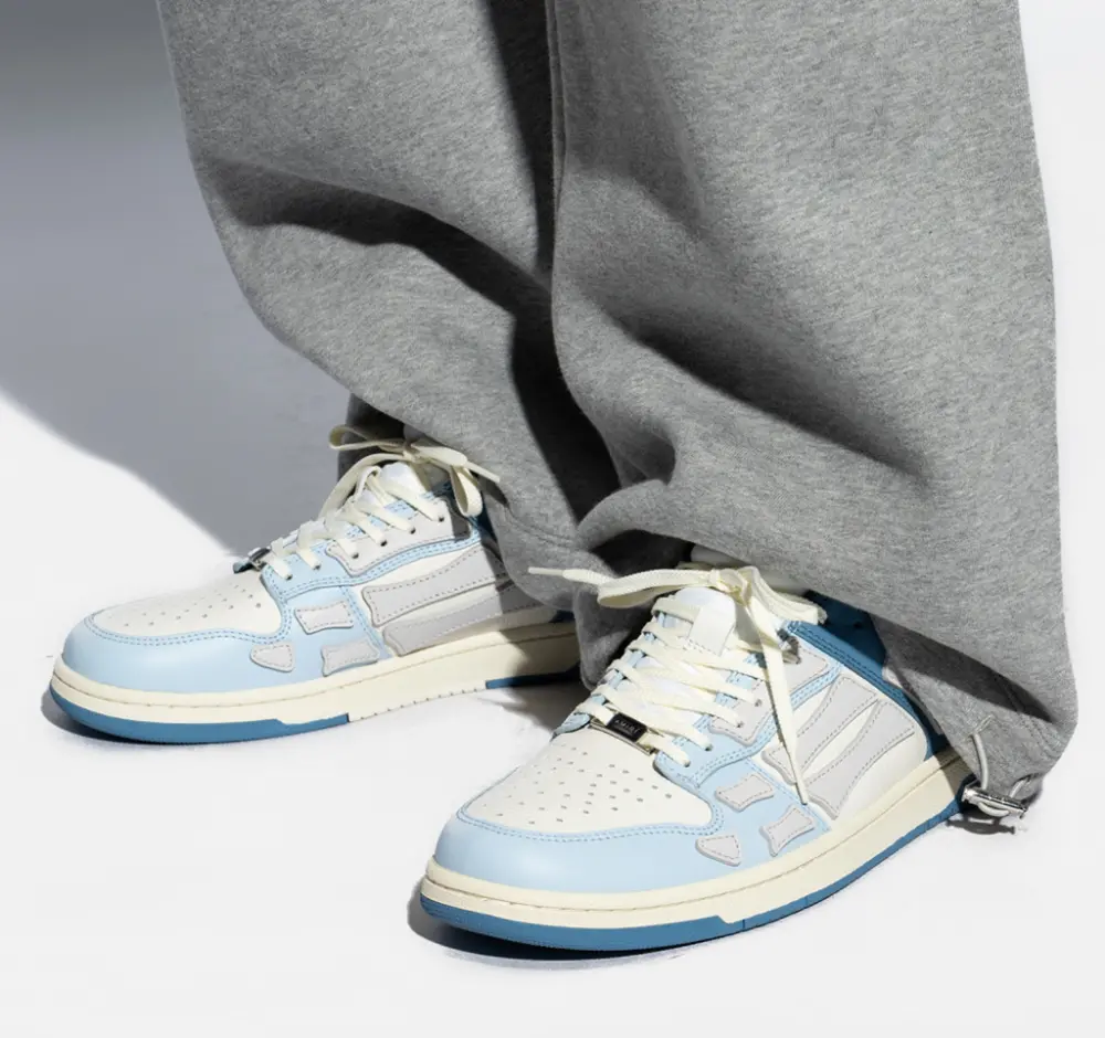 Giày Amiri Skel Top Low 'Blue White' AMFOSR1031-449 - Ảnh 5