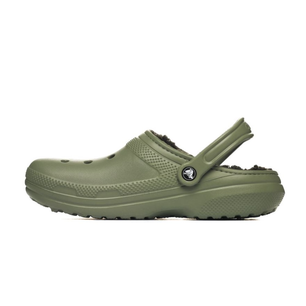 Dép Crocs Classic Lined Clog ‘Moss’ 203591-3WP - Ảnh 6