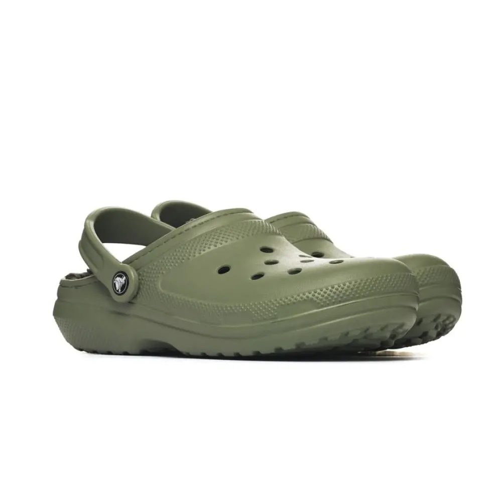 Dép Crocs Classic Lined Clog ‘Moss’ 203591-3WP - Ảnh 2