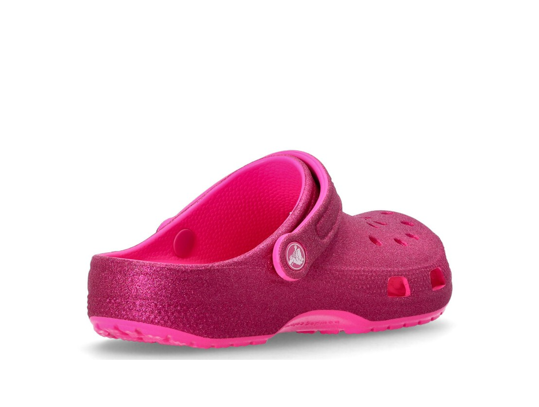 Dép Crocs Classic Glitter Clog ‘Pink Crush’ 205942-6TW - Ảnh 4