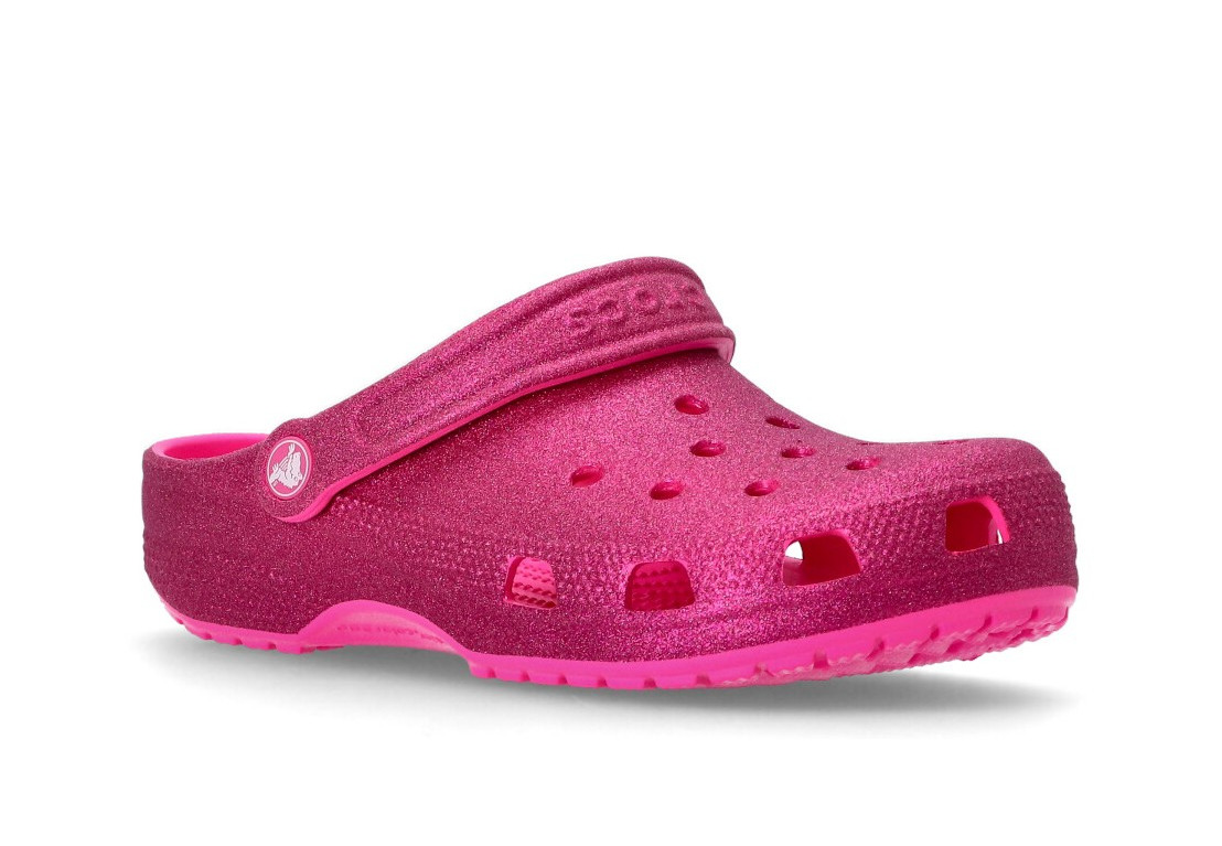 Dép Crocs Classic Glitter Clog ‘Pink Crush’ 205942-6TW - Ảnh 3